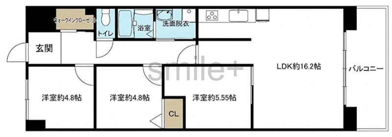 プレステージ津島 間取図・土地図