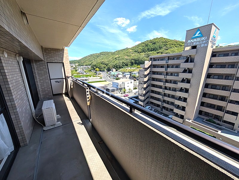 サーパス津高台通り一番館 現地写真（バルコニー）