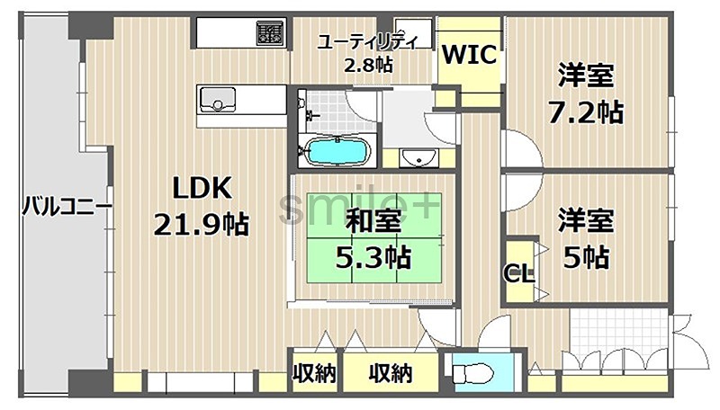 アルファステイツ岡山上中野 間取図・土地図